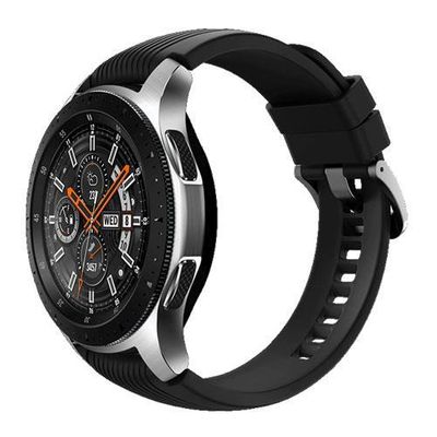 Samsung Galaxy Watch with Bluetooth - 46mm - Silver / Black On Sale for $198 (Save $132) at Visions Electronics Canada