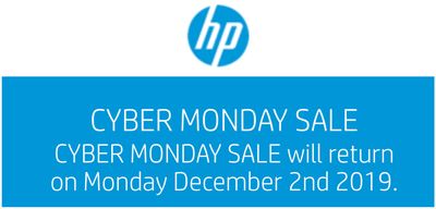 HP Canada Cyber Monday 2019 Online Deals!