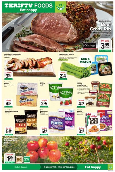 Thrifty Foods Flyer September 17 to 23
