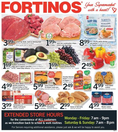 Fortinos Flyer September 17 to 23