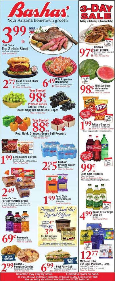 Bashas' (AZ) Weekly Ad September 16 to September 22