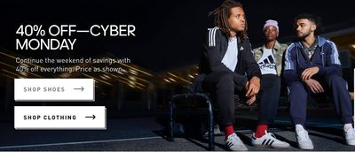 Adidas Canada Cyber Monday 2019 Sale: Save 40% Off Everything + FREE Shipping
