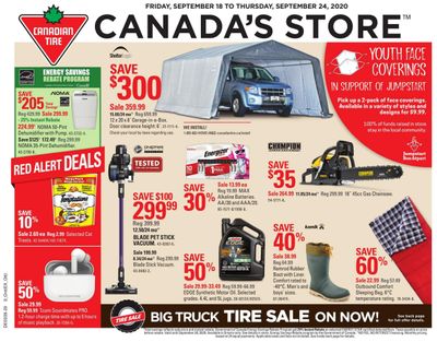 Canadian Tire (ON) Flyer September 18 to 24