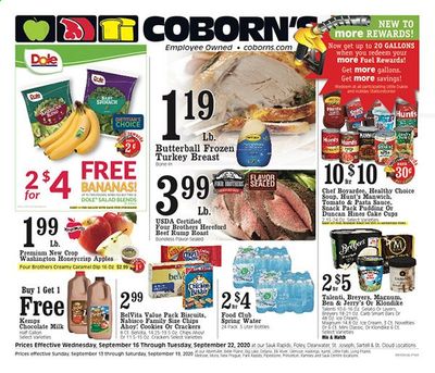 Coborn's Weekly Ad September 16 to September 22
