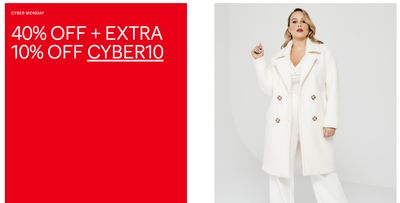 Addition Elle Canada Cyber Monday Sale: FREE Shipping + Save 40% Off + EXTRA 10% Off + More