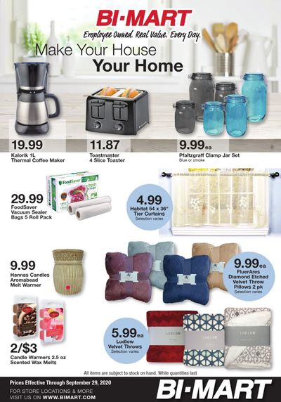 Bi-Mart Weekly Ad September 16 to September 29