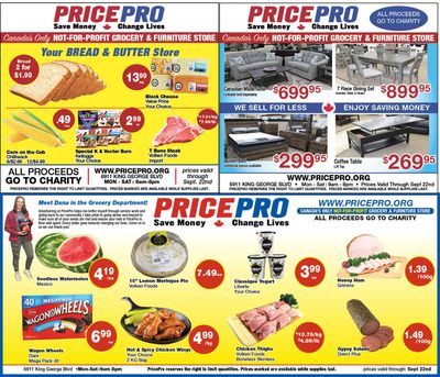 Price Pro Flyer September 16 to 22