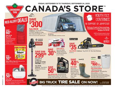 Canadian Tire (Atlantic) Flyer September 18 to 24